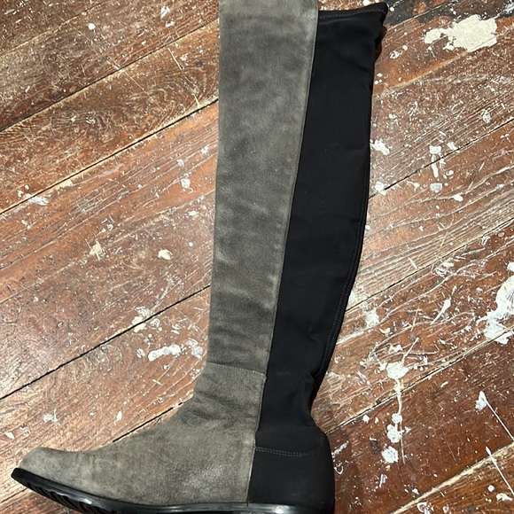 Size 7 1/2 grey suede over the knee boot - Picture 8 of 13